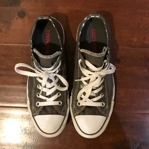 New Gray Converse All Stars!